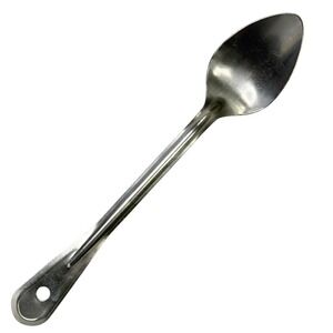 Vintage Polar Silver Stainless Steel Basting Spoon Long Handle Industrial Large